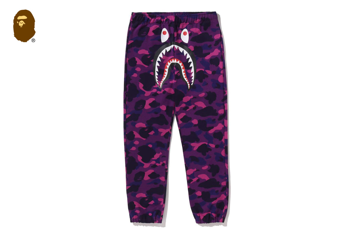 BAPE COLOR CAMO SHARK 衛衣長褲