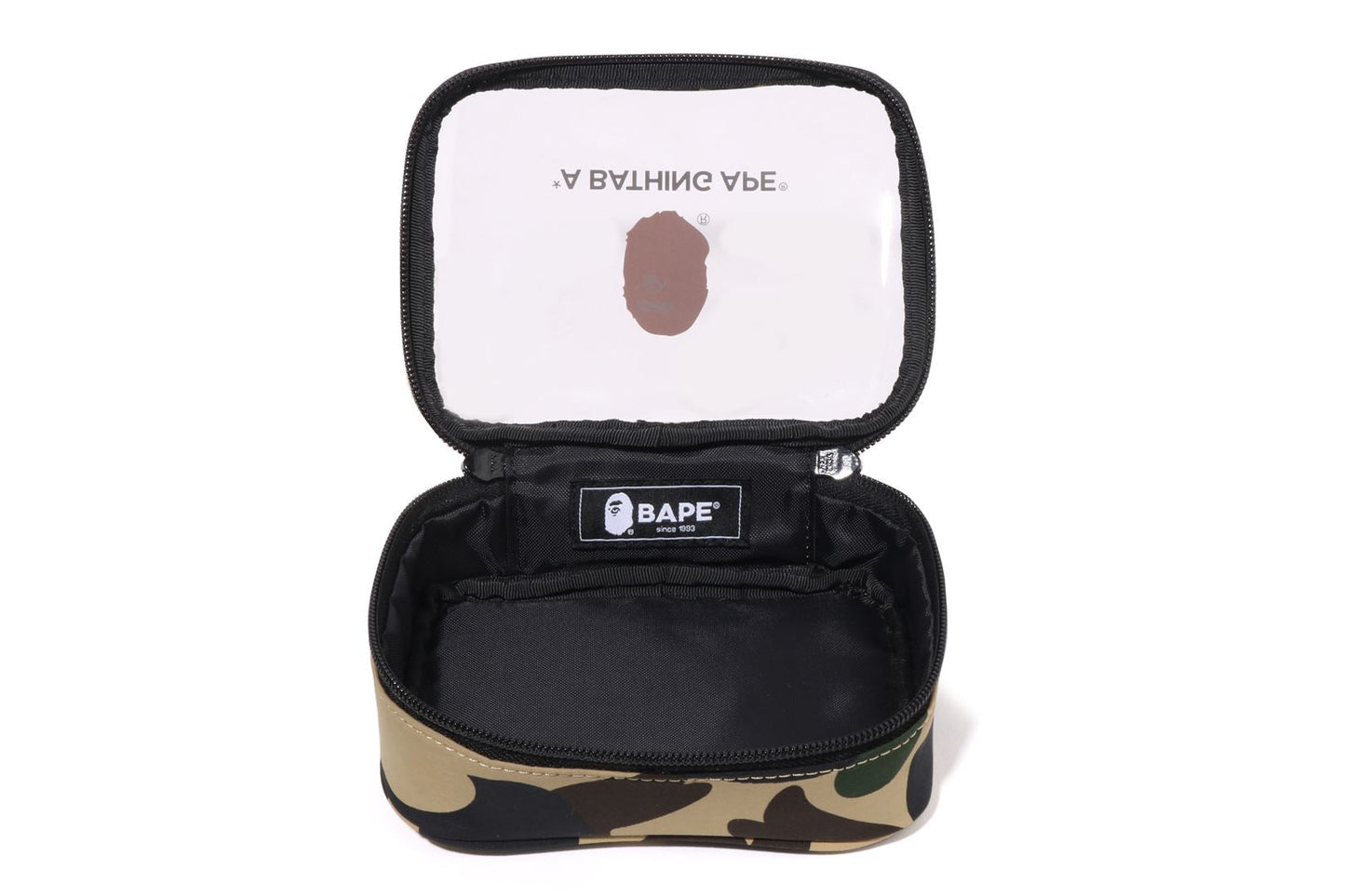 BAPE 1ST CAMO CLEAR POUCH