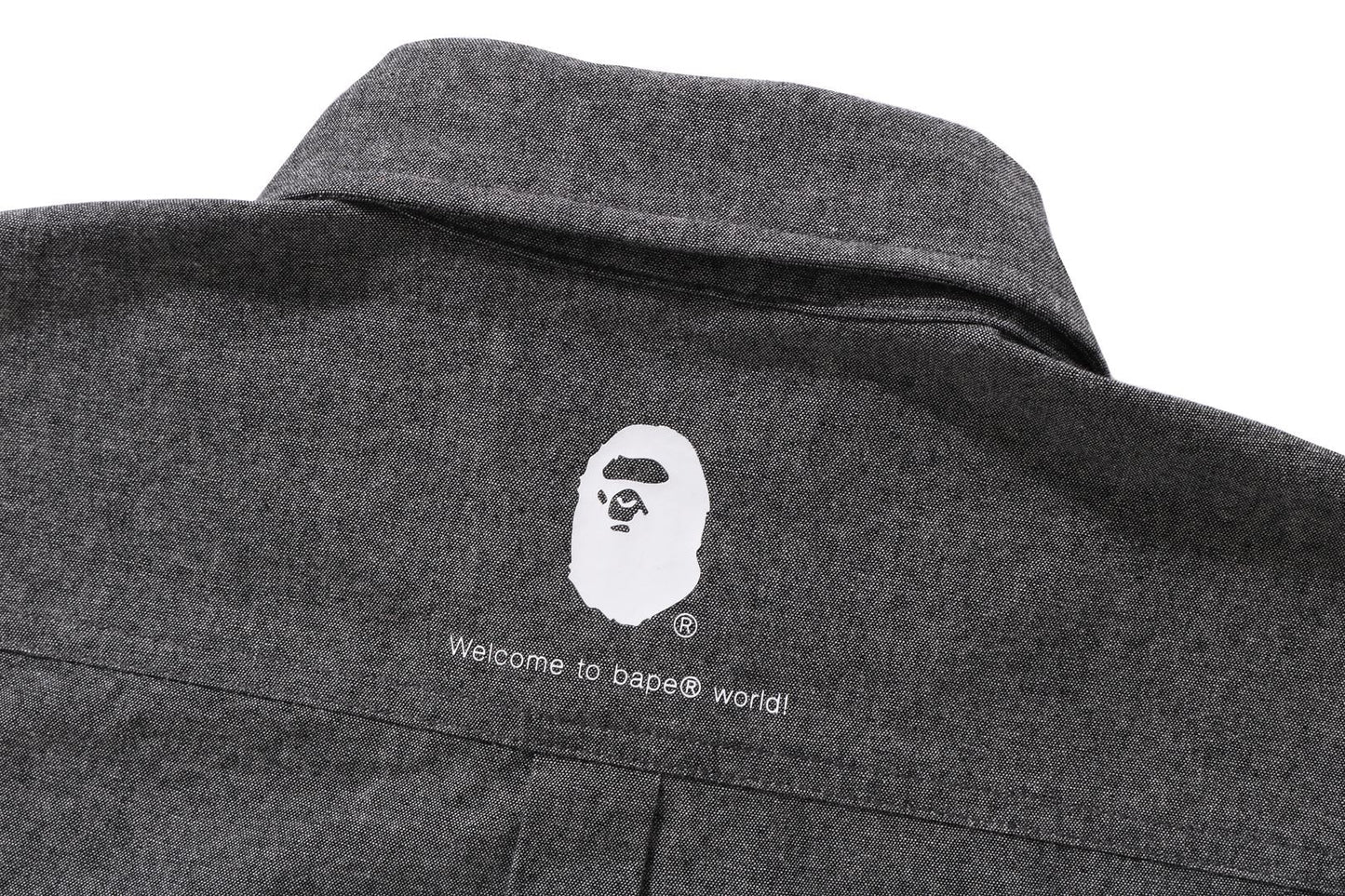 BAPE ONE POINT CHAMBRAY SHIRT