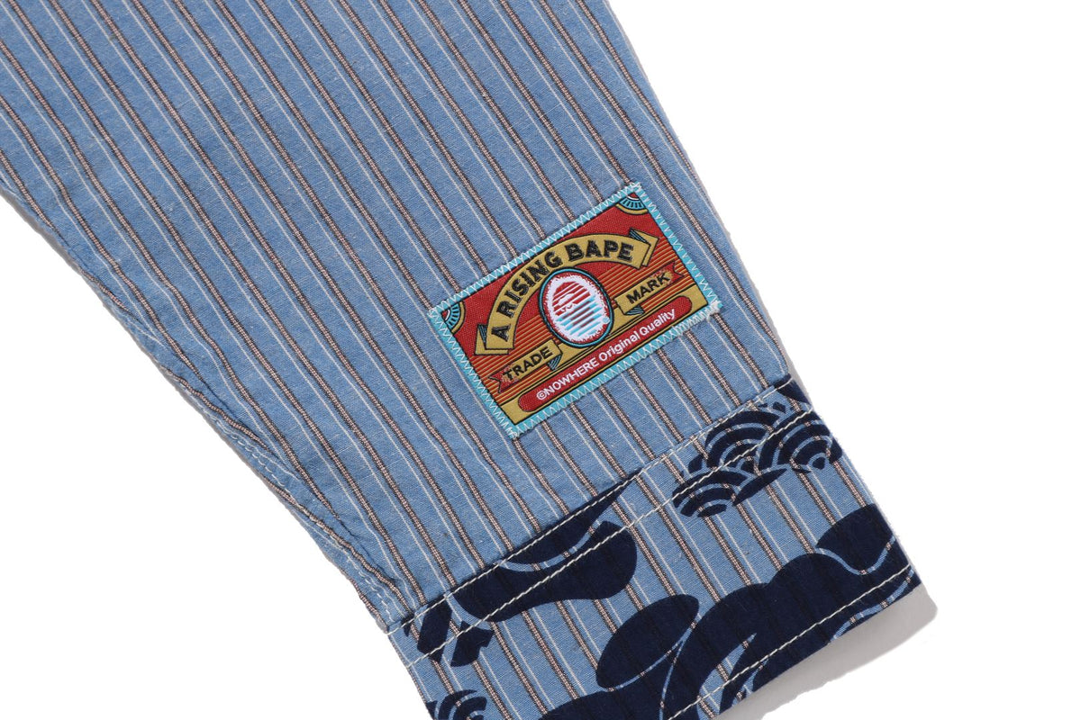 BAPE ASIA CAMO PATCHWORK SHIRT