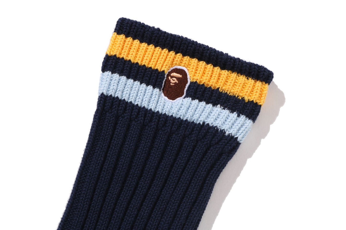 BAPE CHUNKY RIBBED CREW SOCKS