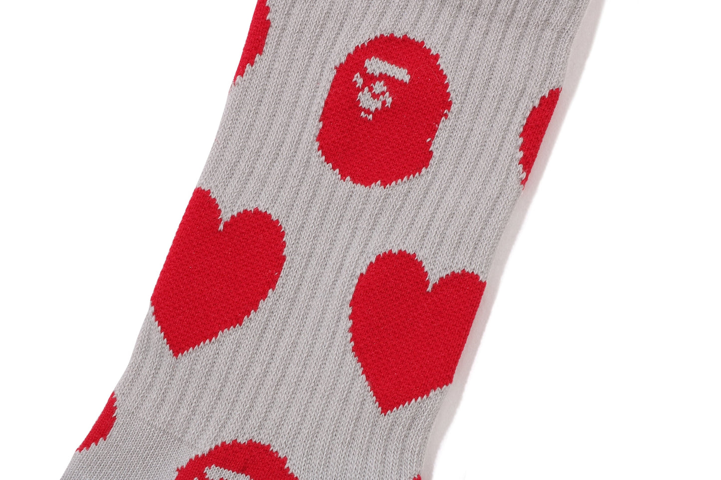 BAPE I LOVE BAPE MONOGRAM SOCKS