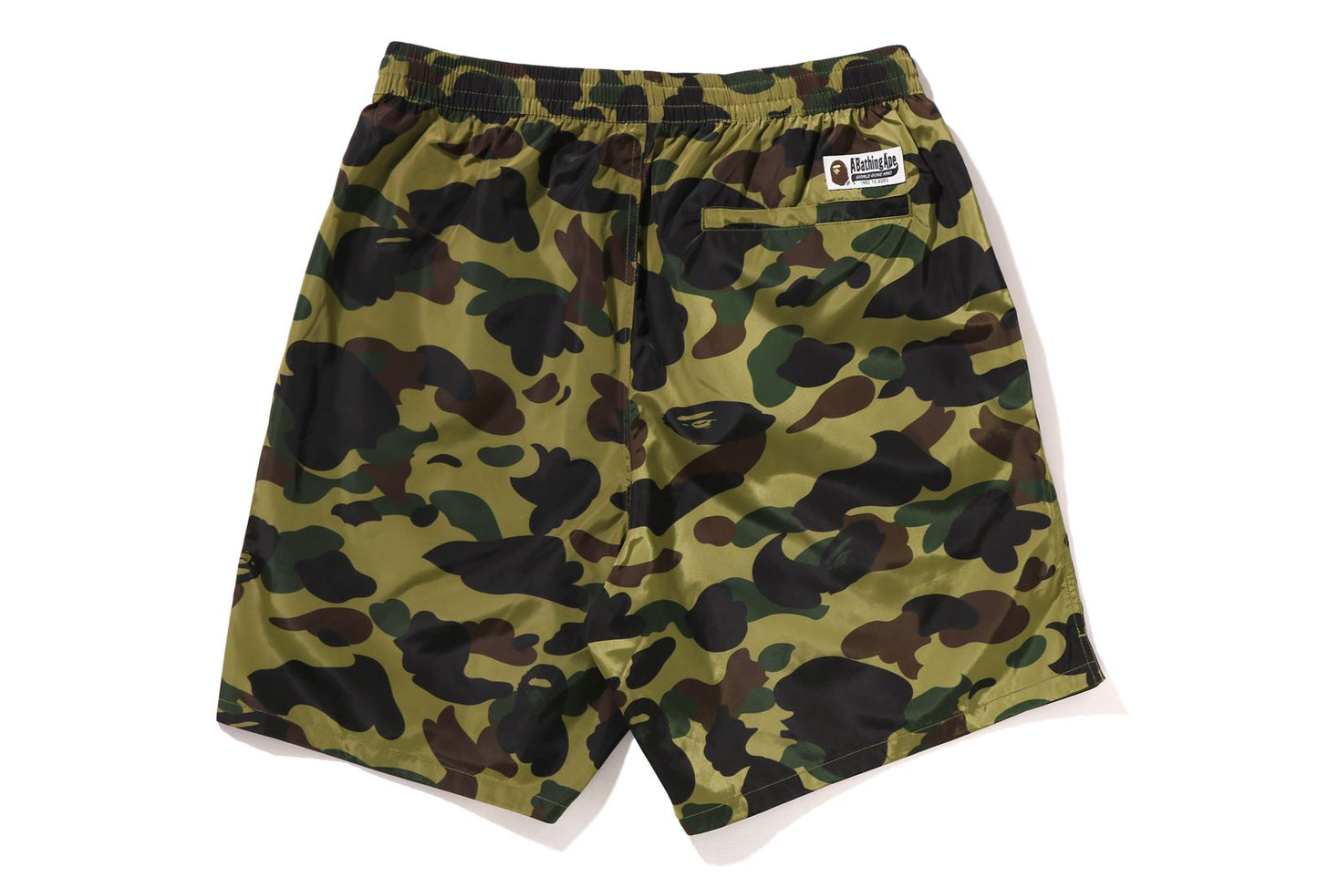 BAPE 1ST CAMO 浴缸猿標誌短褲