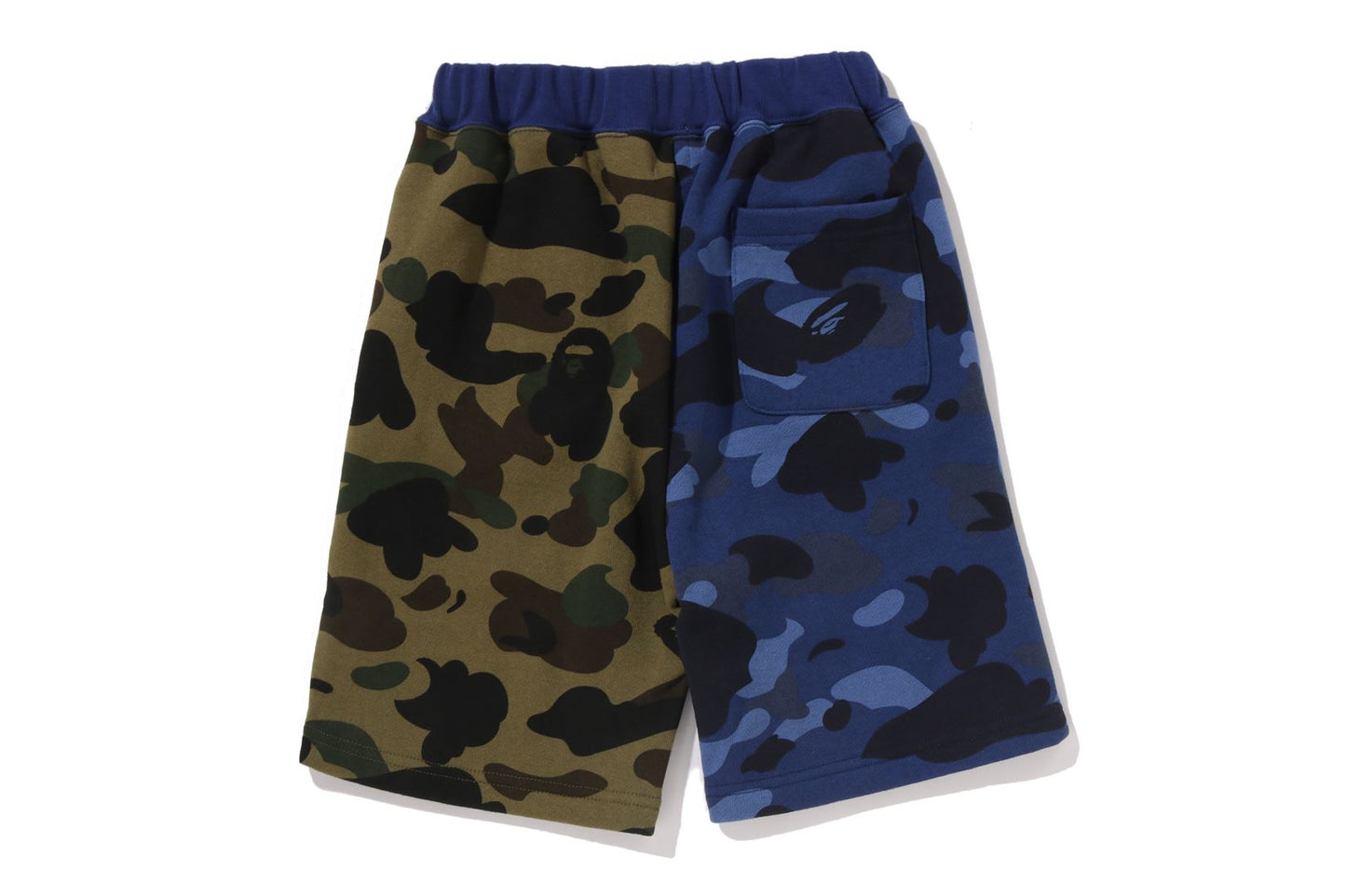BAPE SPLIT CAMO SHARK 短版運動褲