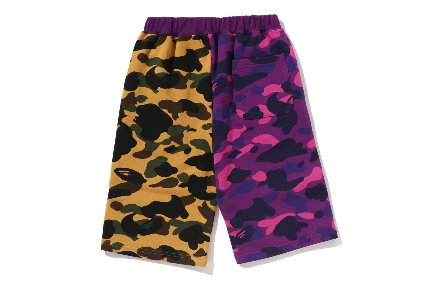 BAPE SPLIT CAMO SHARK 短版運動褲