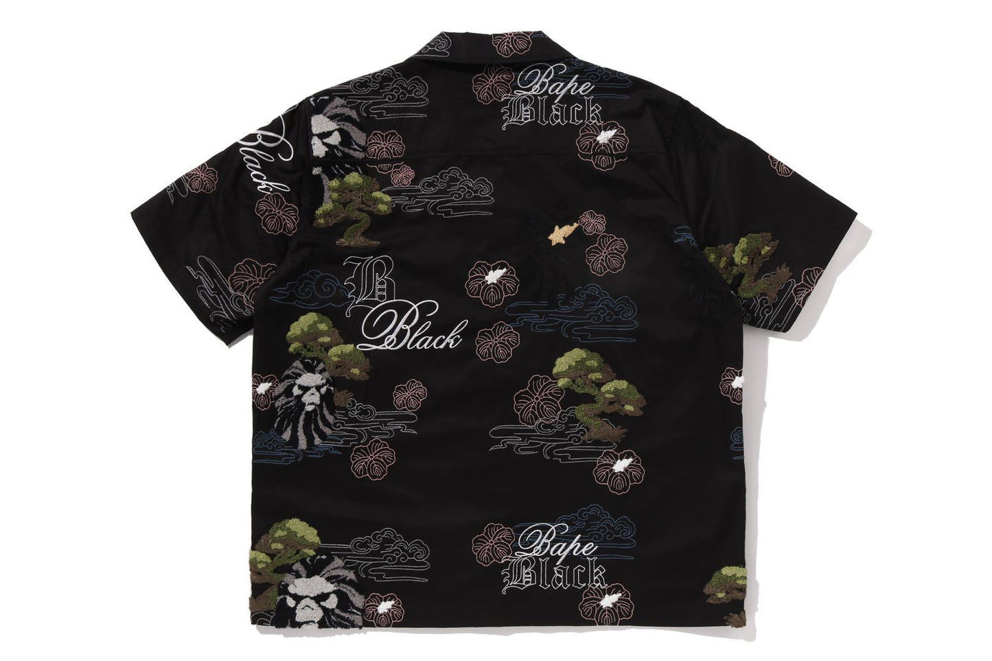 BAPE 黑色全刺繡盆栽套裝 #1