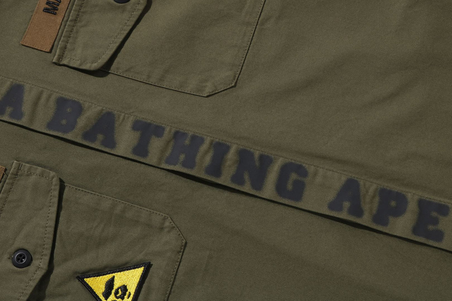BAPE MULTI PATCH CPO SS SHIRT