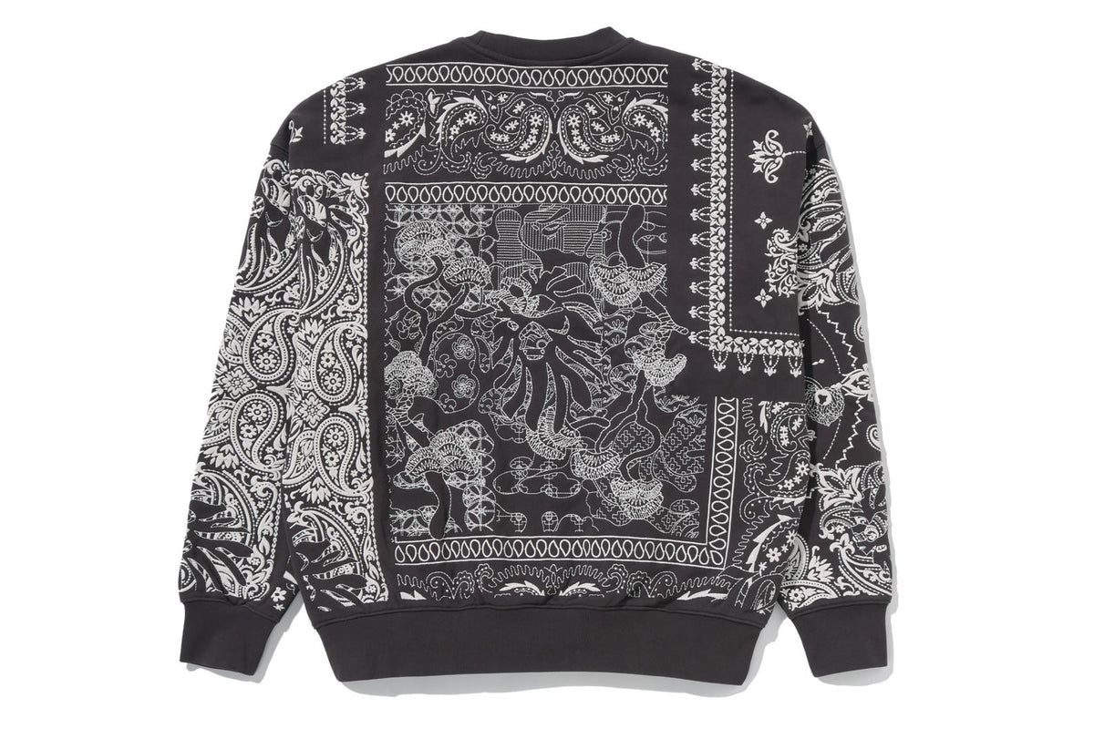 BAPE PAISLEY EMB SWEATSHIRT #2