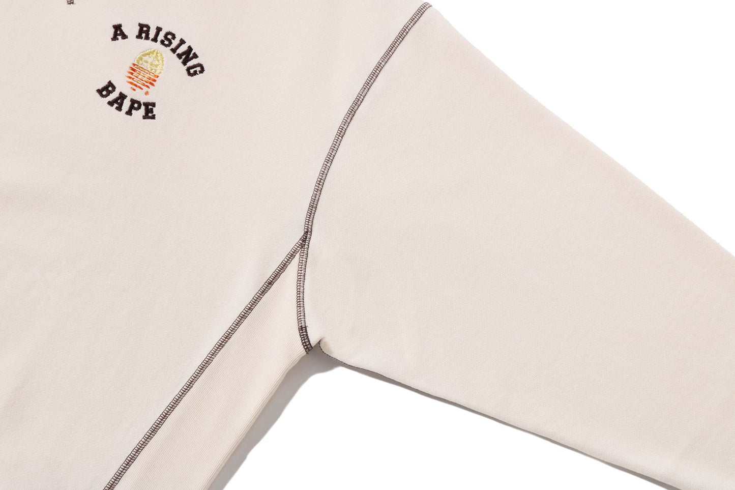 BAPE A RISING BAPE 寬鬆版圓領運動衫