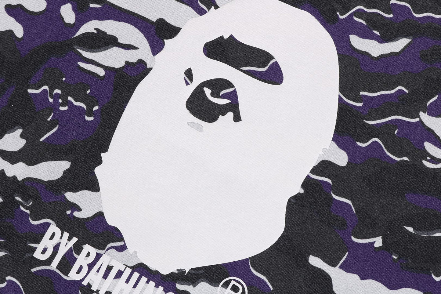 BAPE GLITCH WOODLAND CAMO 圓領運動衫