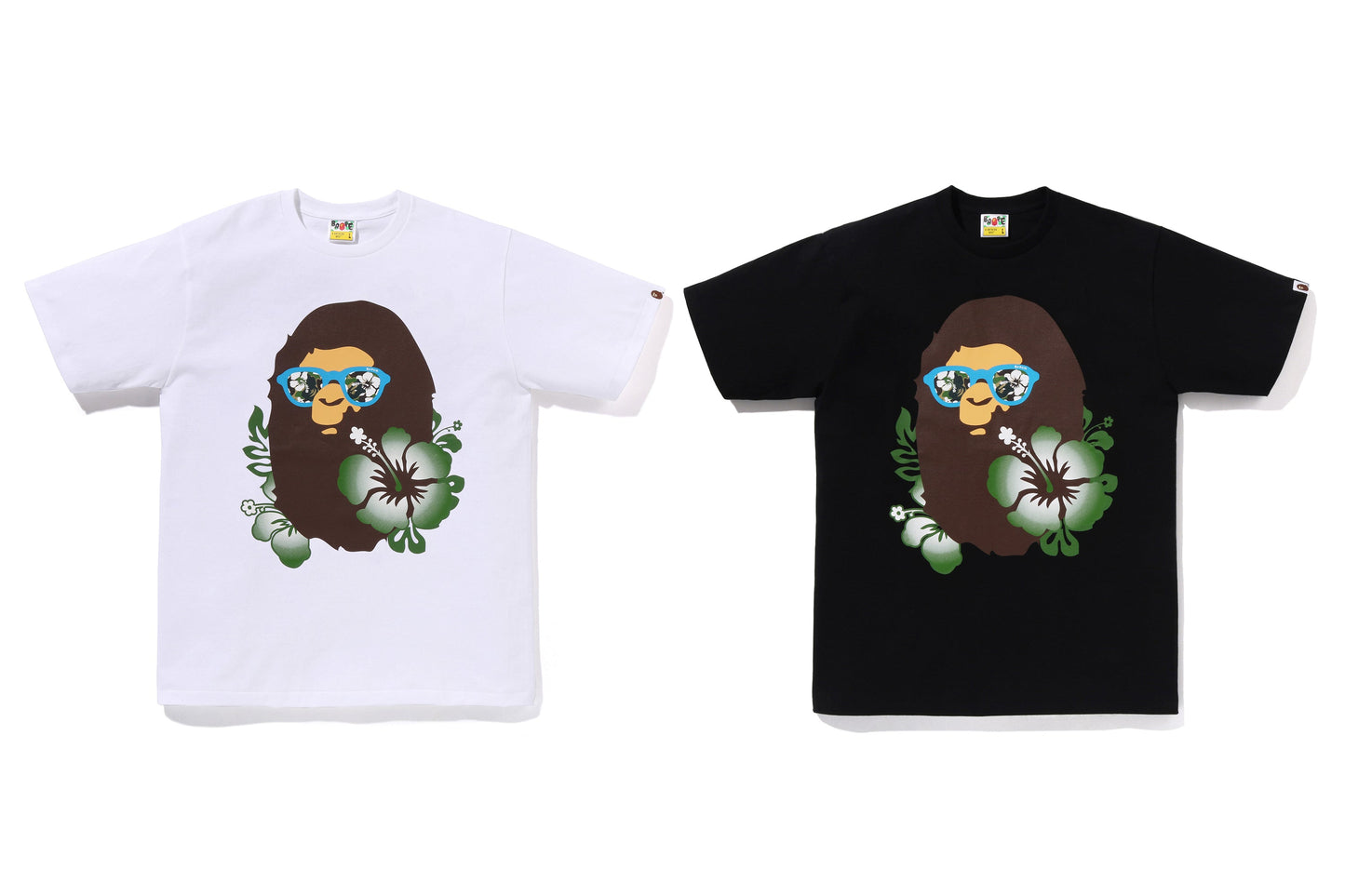 BAPE ABC RESORT CAMO APE HEAD TEE