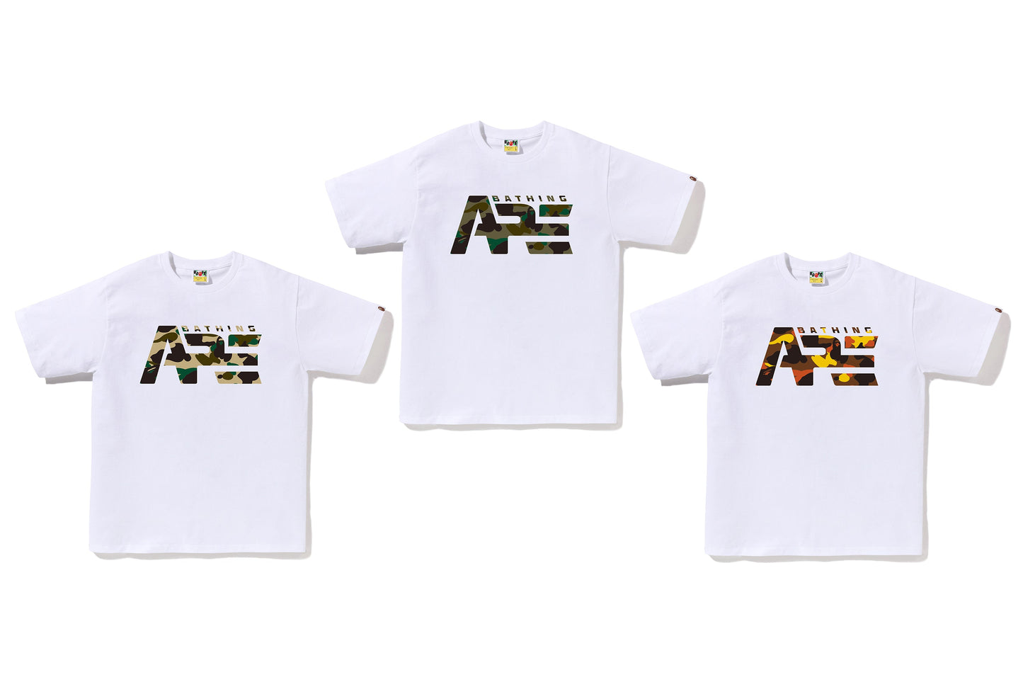 BAPE 1ST CAMO TACTICAL LOGO TEE