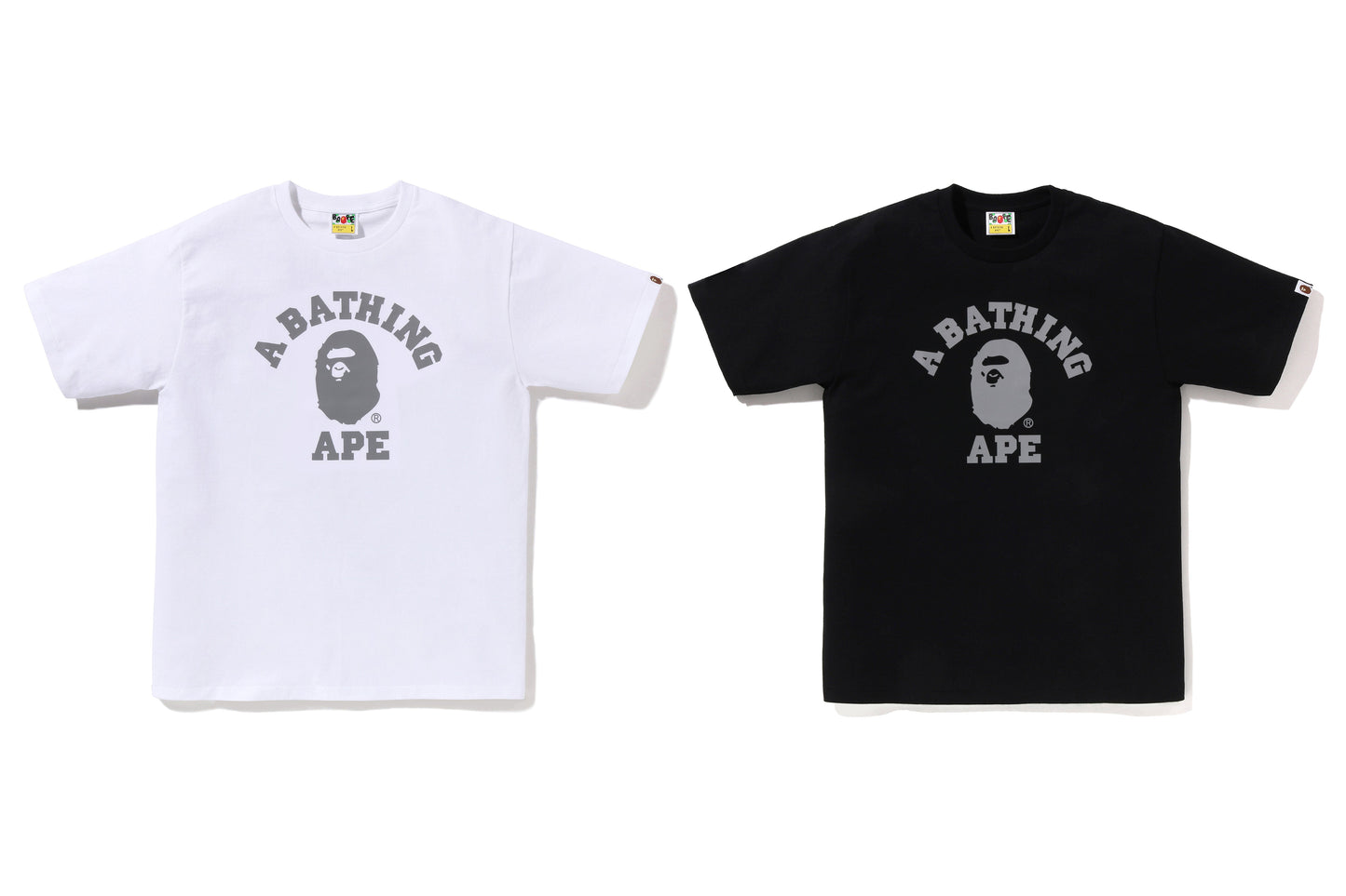 BAPE 反光大學T恤