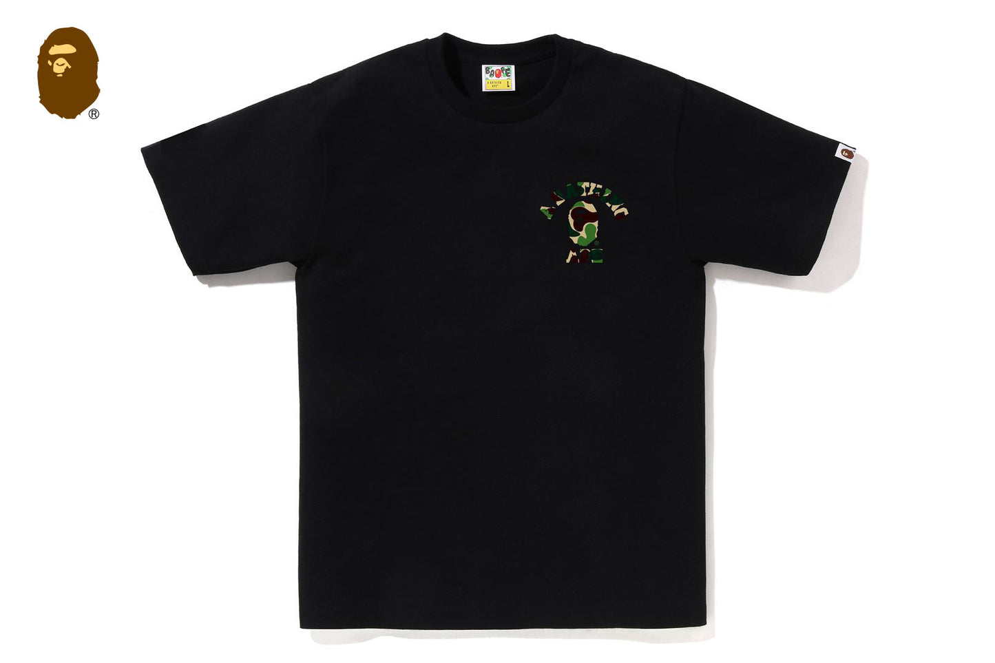 BAPE ABC CAMO COLLEGE ATS TEE