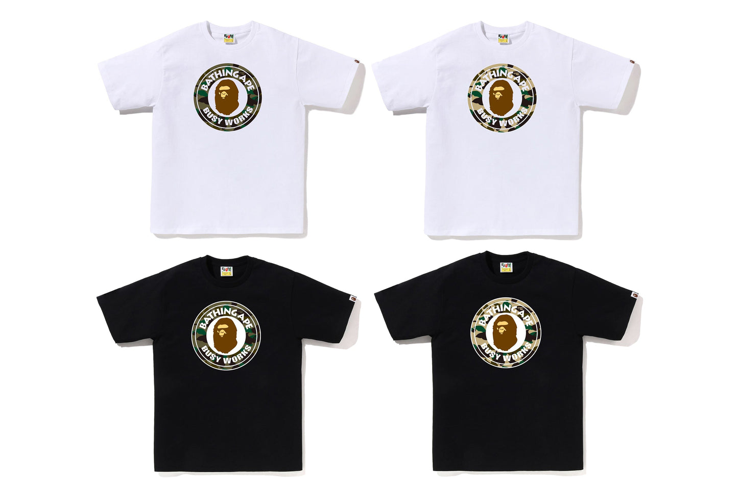 BAPE 1ST CAMO BUSY WORKS TEE