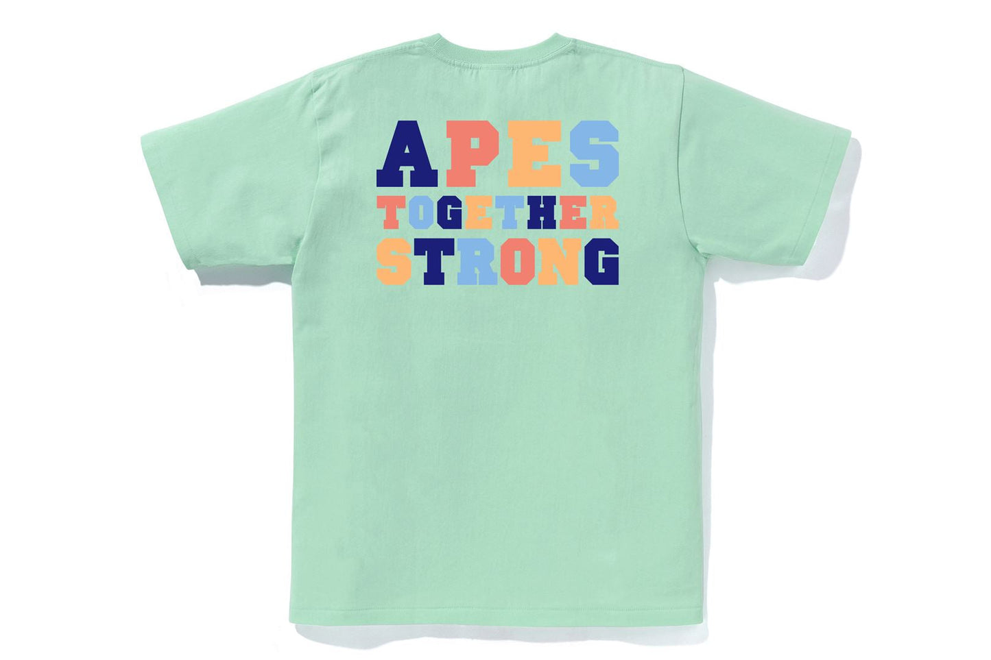 BAPE COLORS COLLEGE ATS TEE