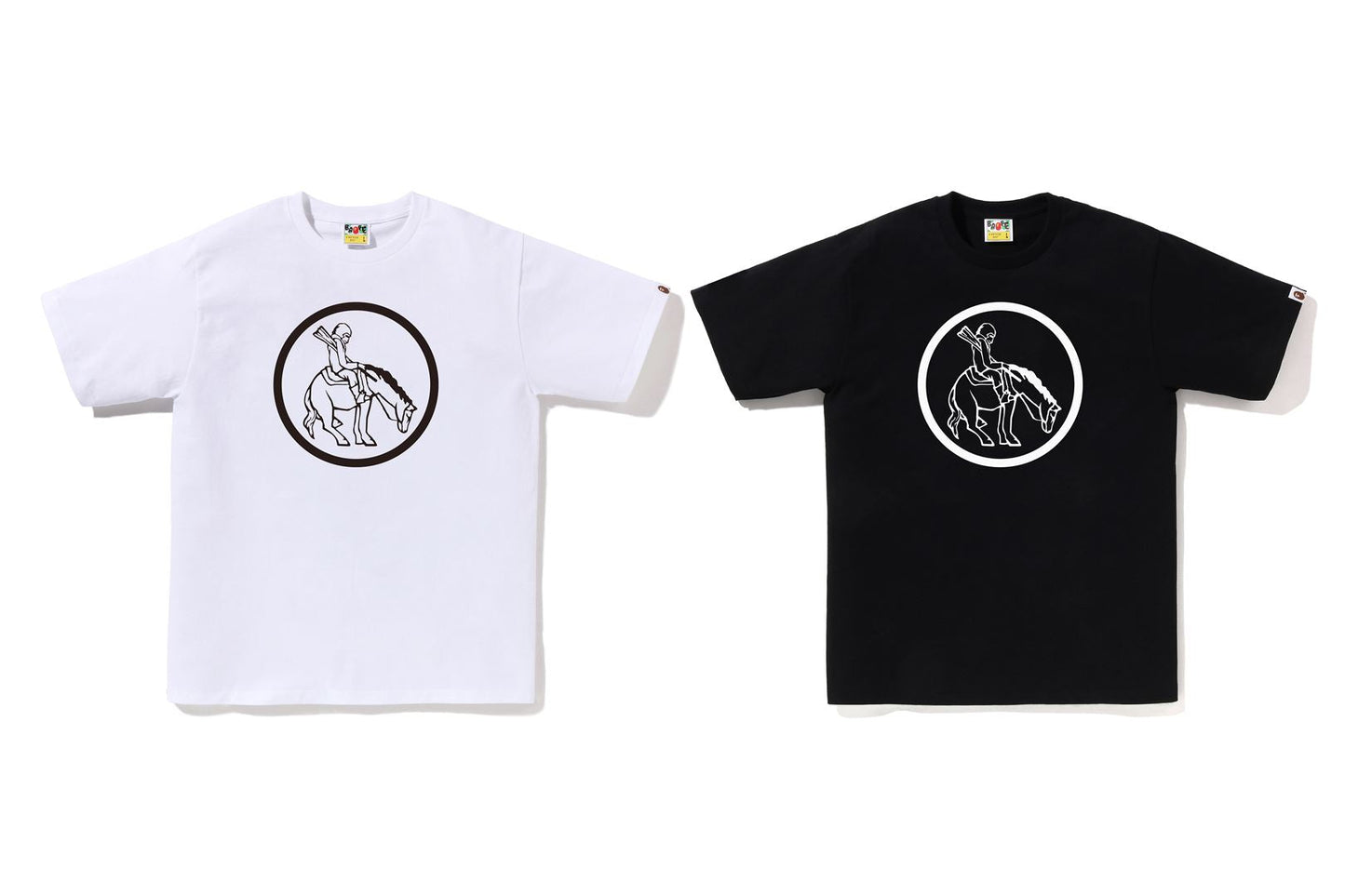 BAPE SIMPLE SOLDIER MIL PATCH TEE