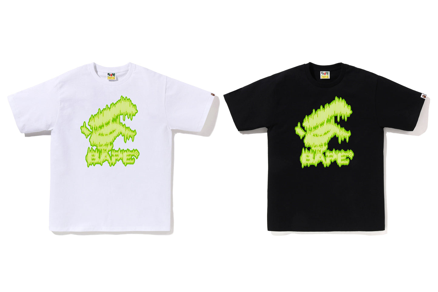 BAPE NOISY BAPE LOGO TEE