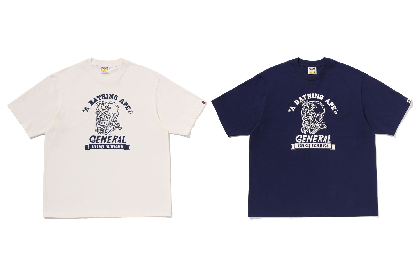 BAPE GENERAL COLLEGE 寬鬆版T恤