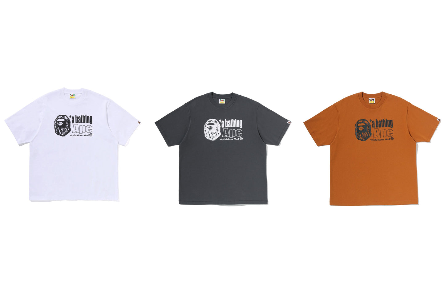 BAPE APE HEAD LOGO RELAXED FIT TEE