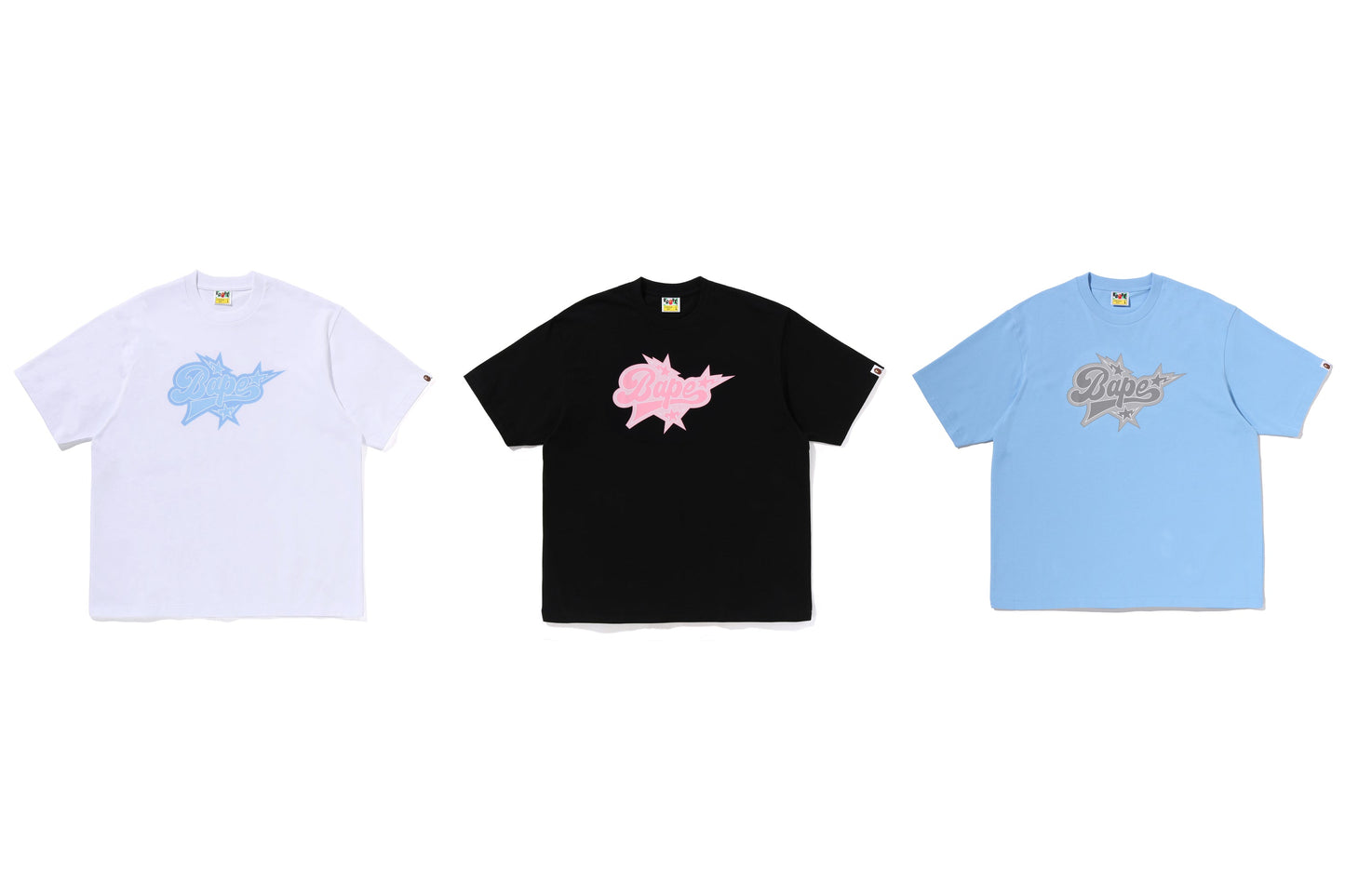 BAPE STA LOGO 寬鬆版T恤