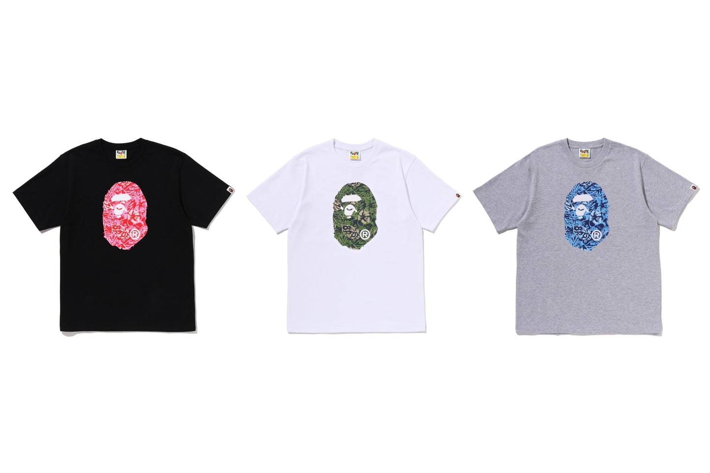BAPE PALM RESORT CAMO APE HEAD TEE
