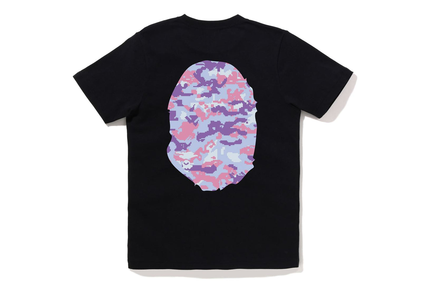 BAPE MULTI PIXEL CAMO BIG APE HEAD TEE