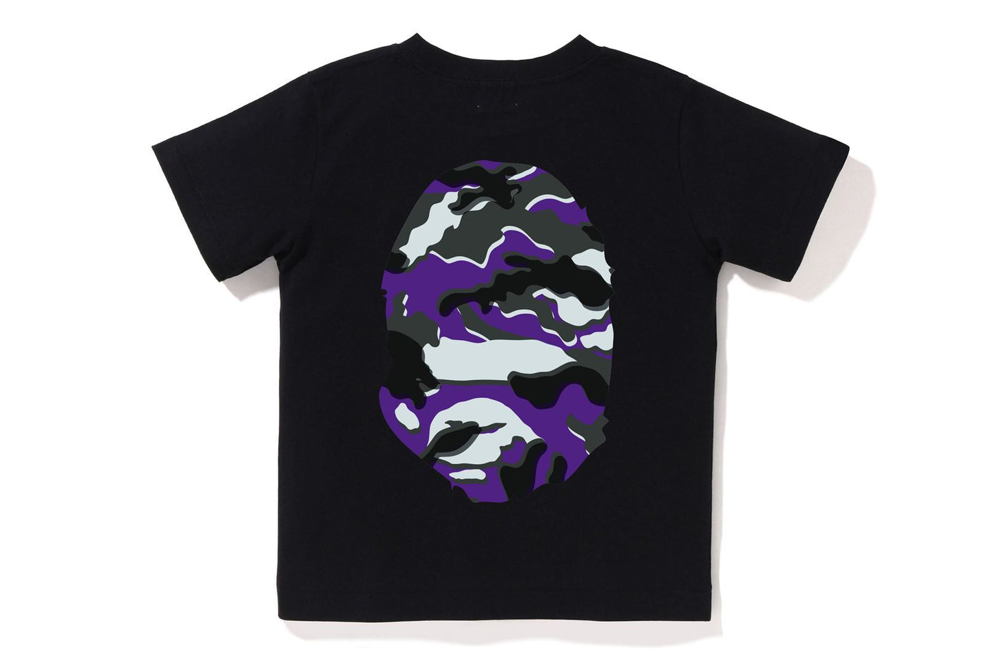 BAPE GLITCH WOODLAND CAMO BIG APE HEAD TEE