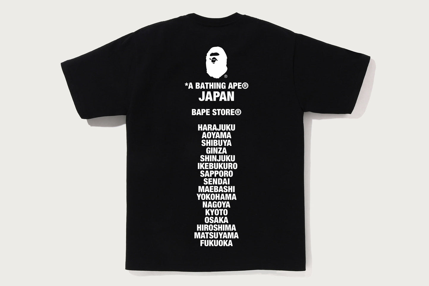 BAPE JAPAN APE HEAD TEE