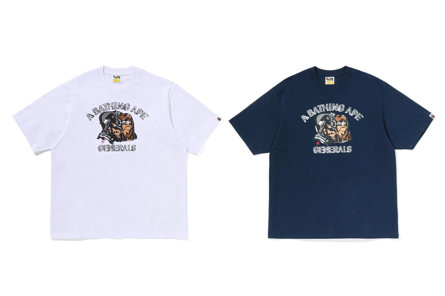 BAPE GENERAL HAND DRAWN 寬鬆版短袖T恤
