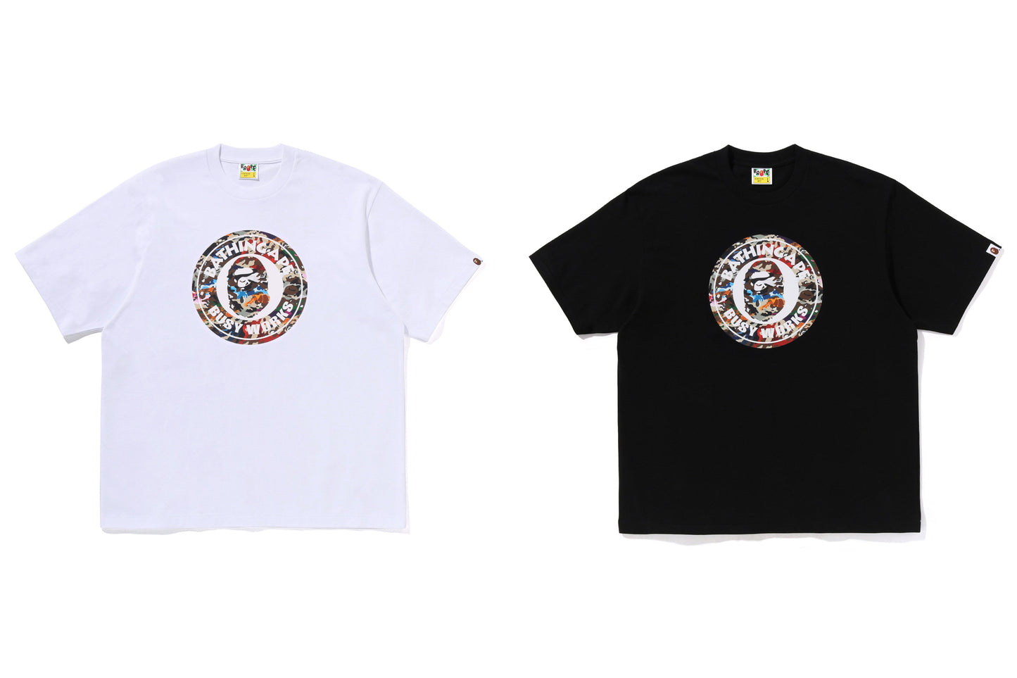 BAPE HYBRID CAMO BUSY WORKS RELAXED FIT TEE