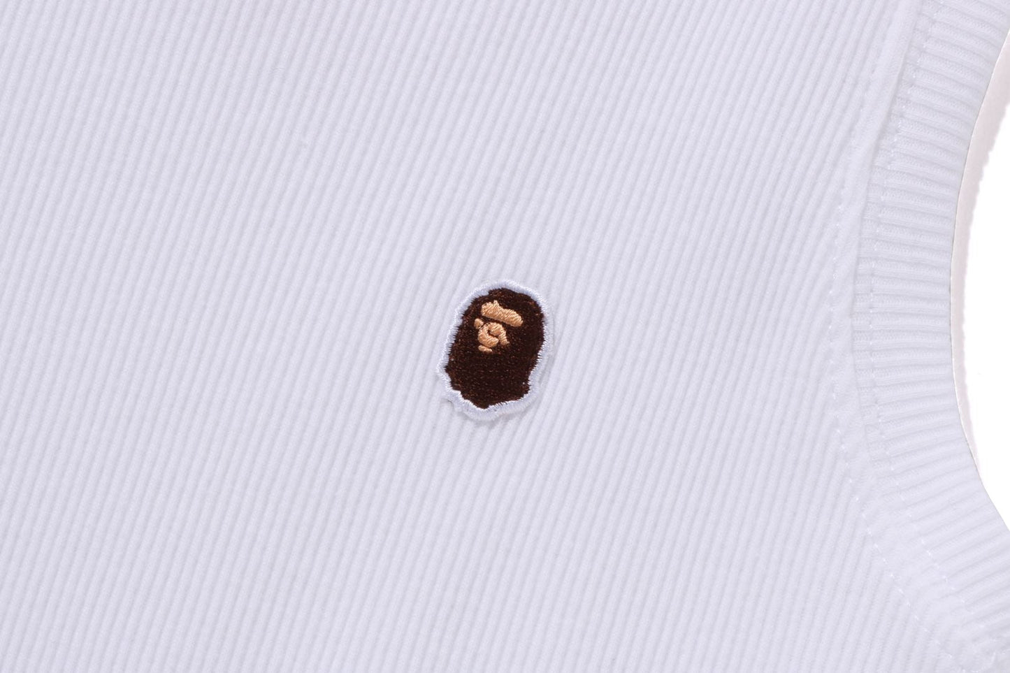 BAPE APE HEAD ONE POINT RIB TANK TOP