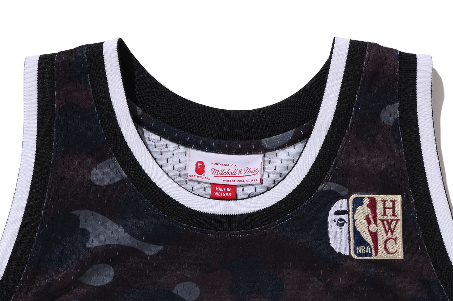 BAPE X M&N NBA 新澤西網隊 Swingman 球衣
