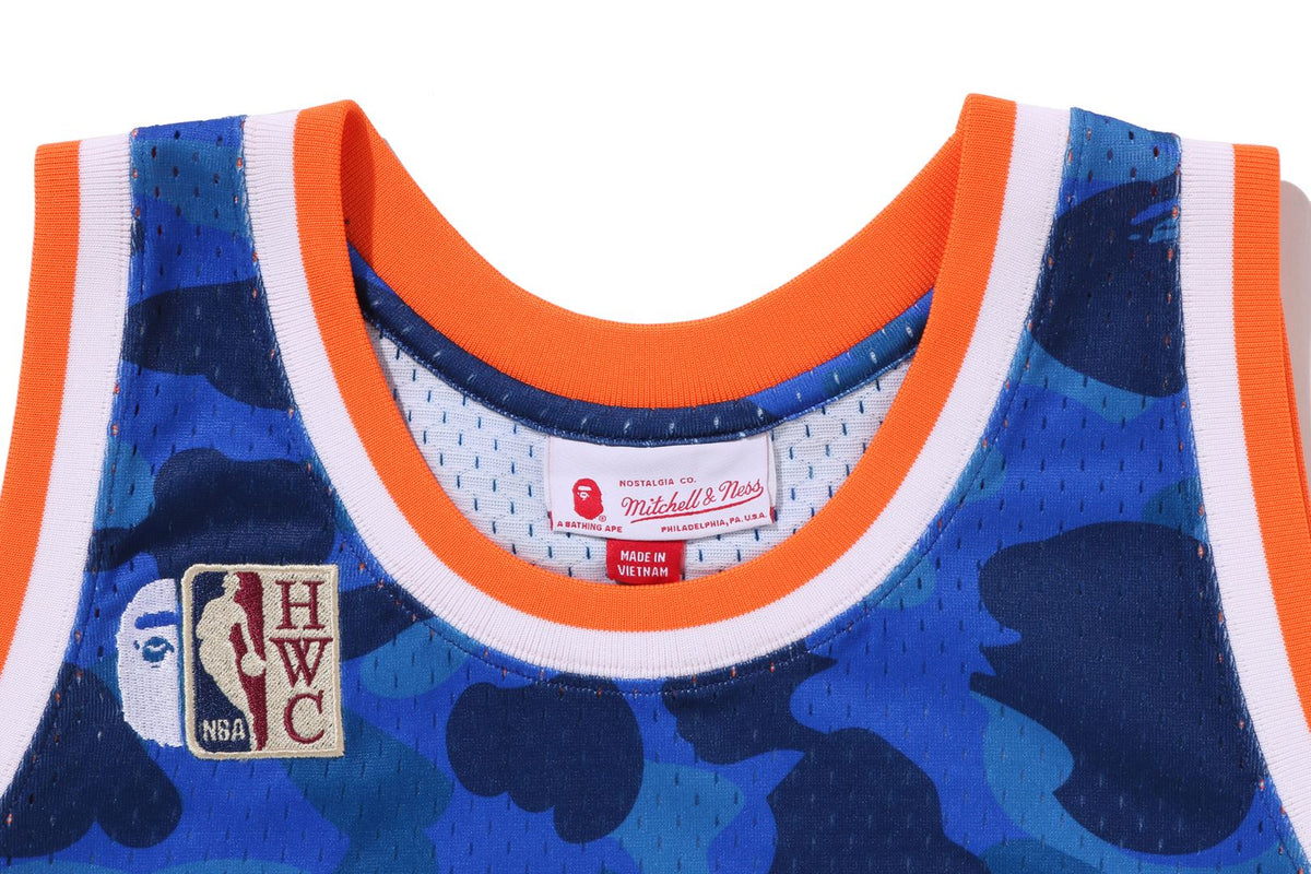 BAPE X M&N NBA 紐約尼克斯 SWINGMAN 球衣
