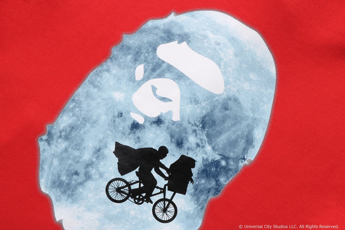 BAPE X E.T. APE HEAD ZIP HOODIE