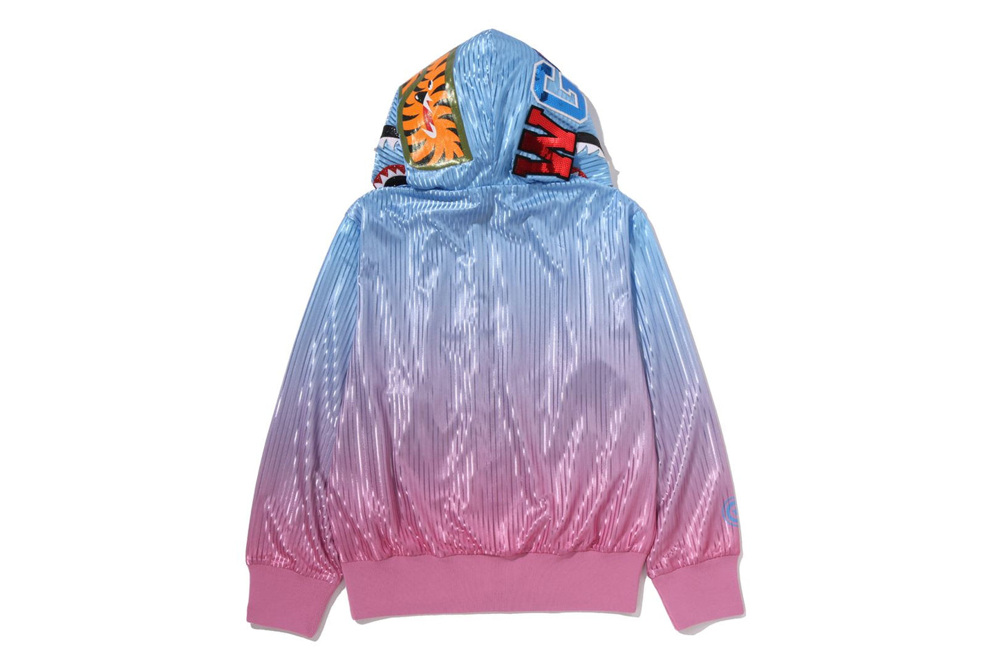 BAPE DIP DYE SHARK FULL ZIP HOODIE