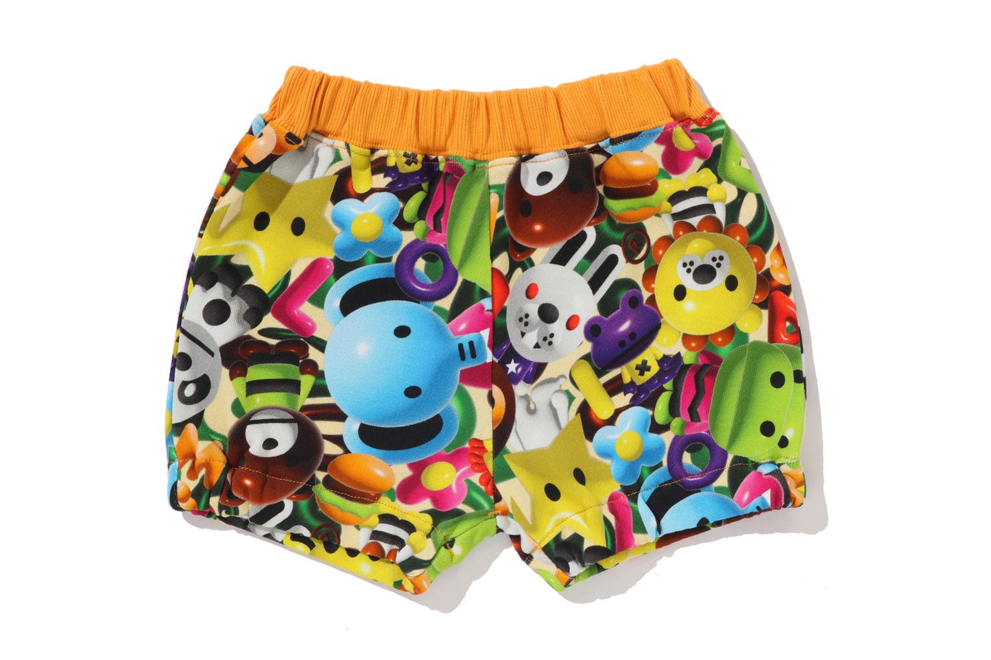 BAPE 3D MILO ALL FRIENDS 嬰兒短褲