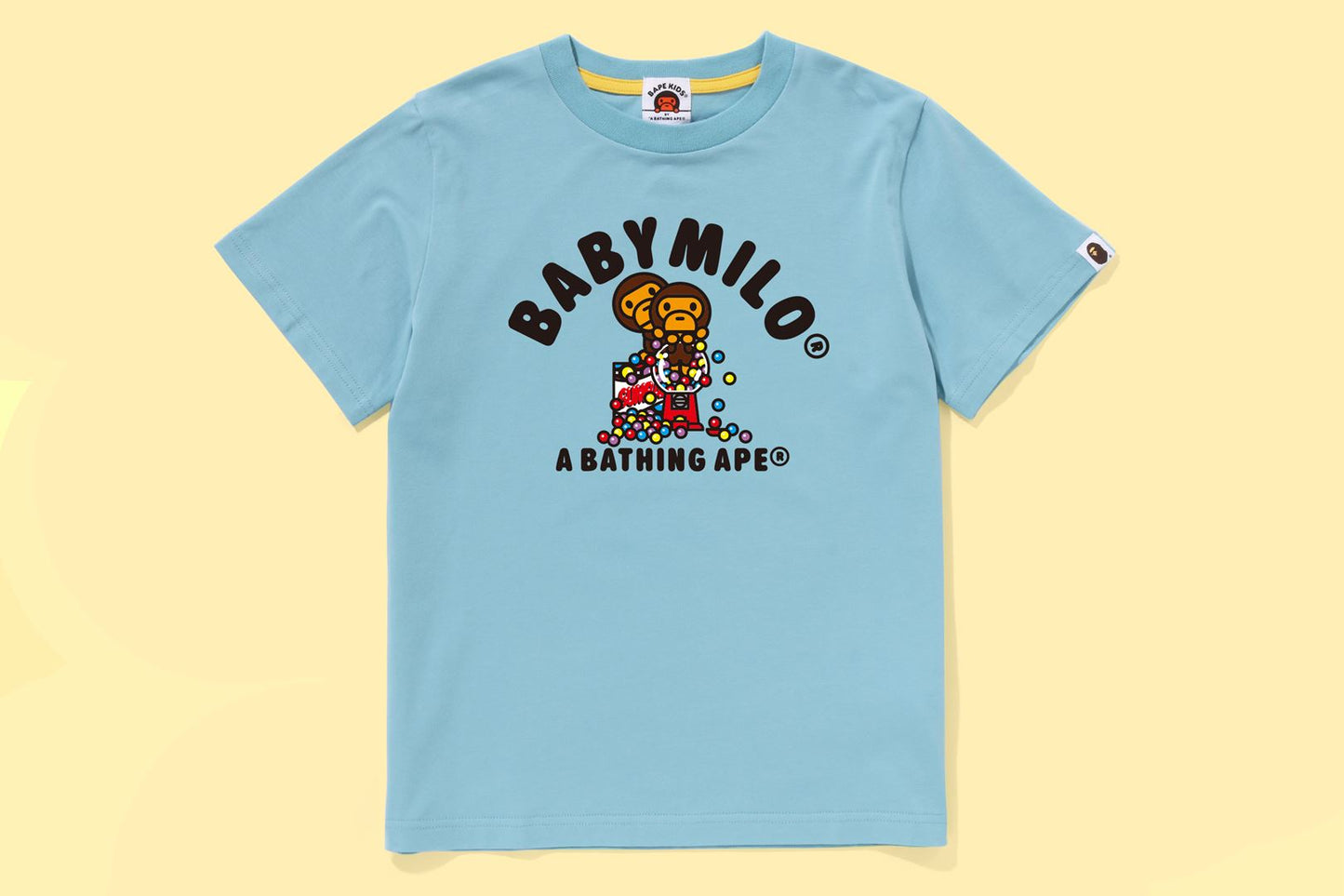 BAPE BABY MILO GUMBALL UV PRINT TEE
