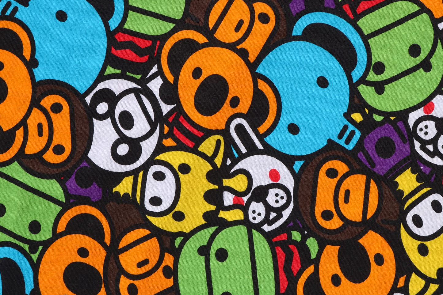 BAPE MILO ALL FRIENDS TEE