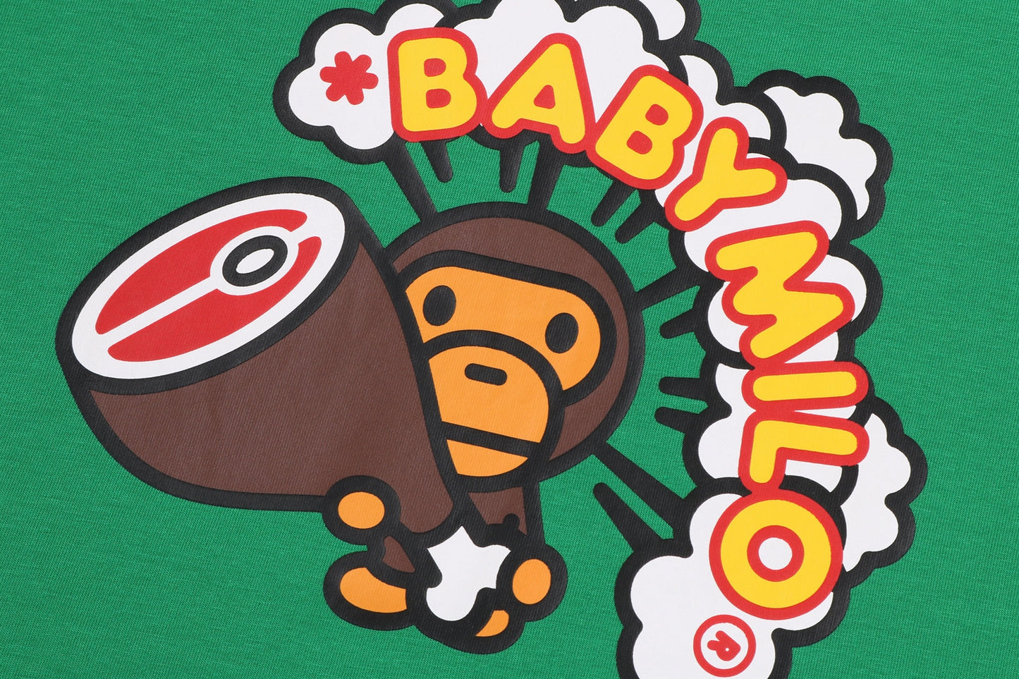 BAPE BABY MILO MEAT 放鬆版型短袖T恤