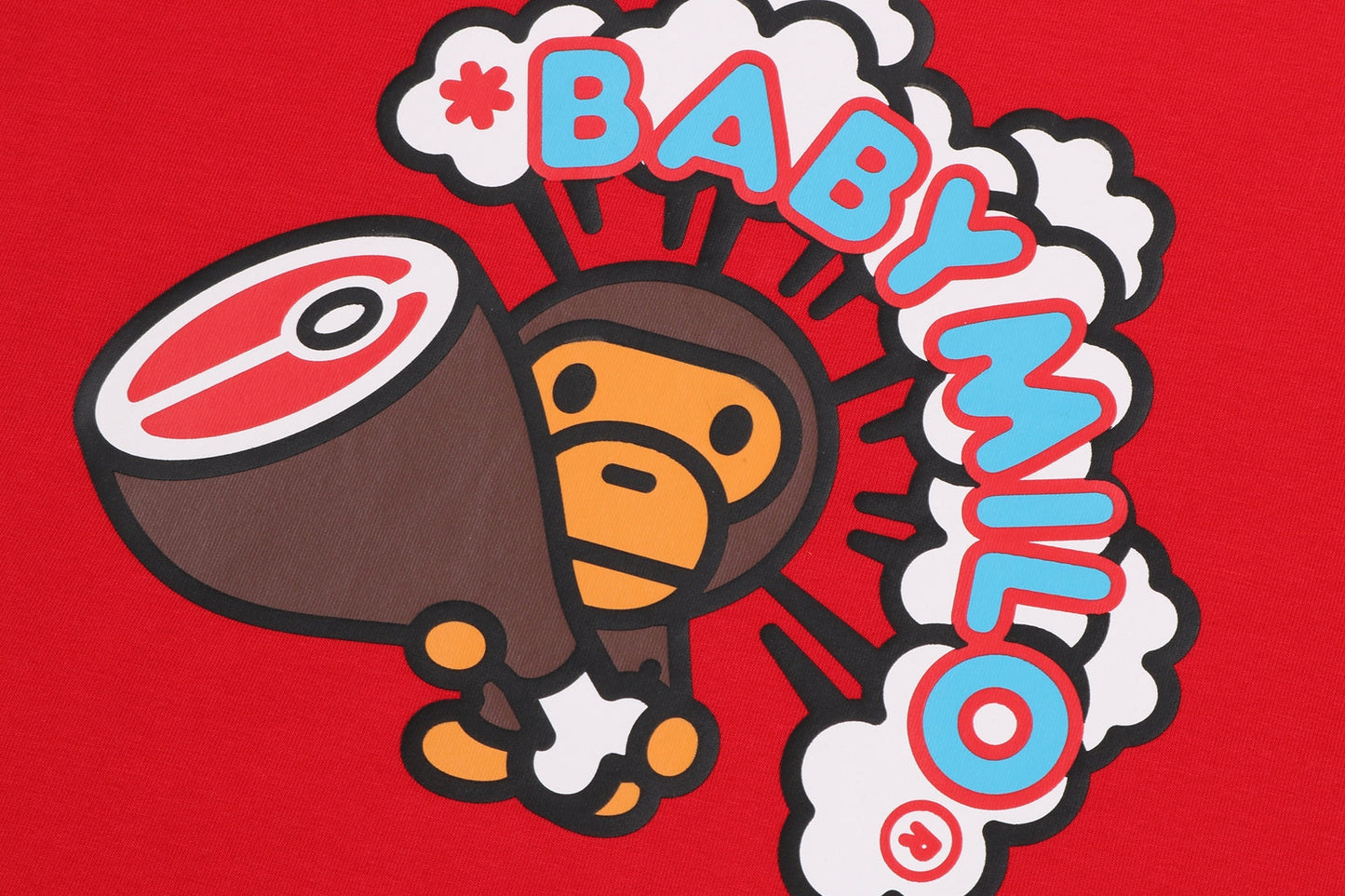 BAPE BABY MILO MEAT 放鬆版型短袖T恤