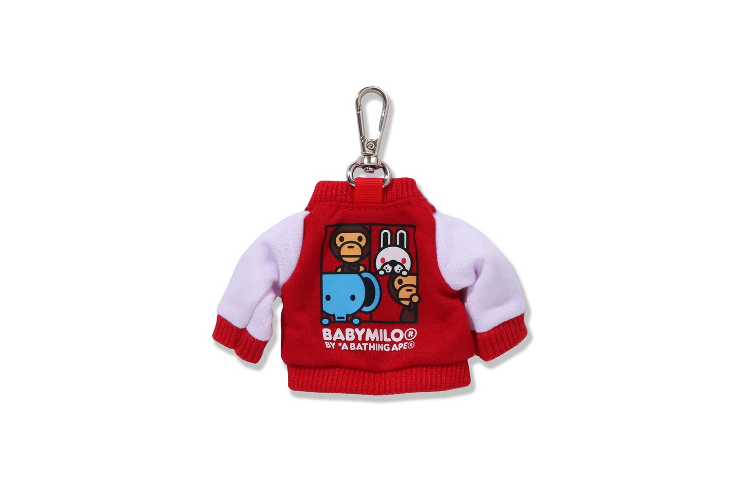 BAPE BABY MILO SWEAT VARSITY JACKET KEYCHAIN
