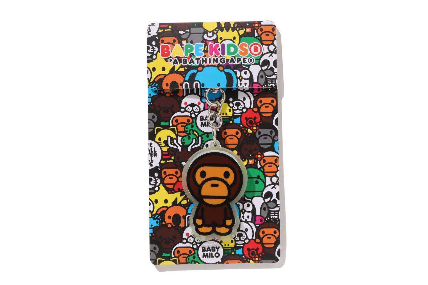 BAPE BABY MILO SKULL ACRYLIC KEYCHAIN