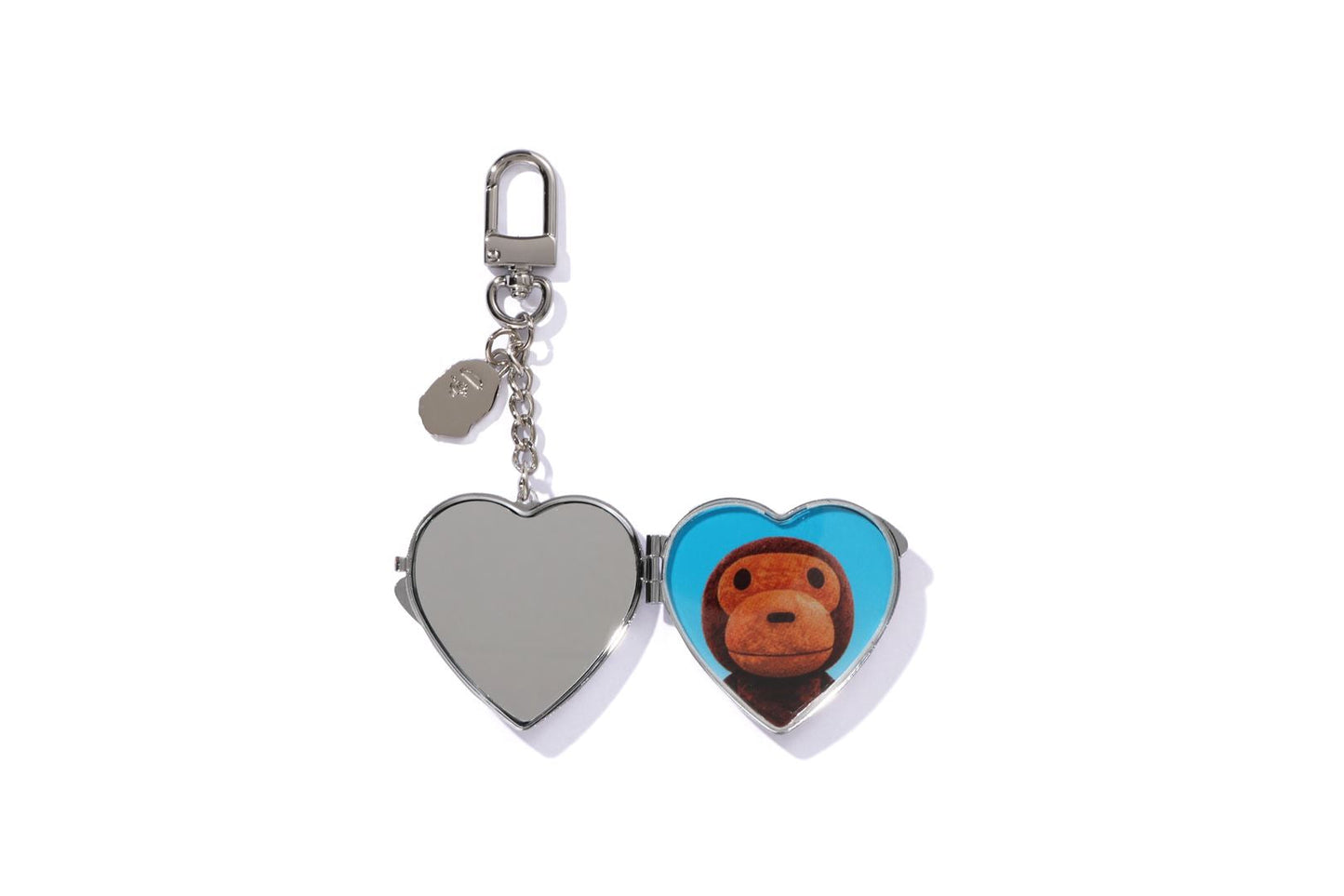 BAPE ABC CAMO HEART MIRROR MILO CHARM