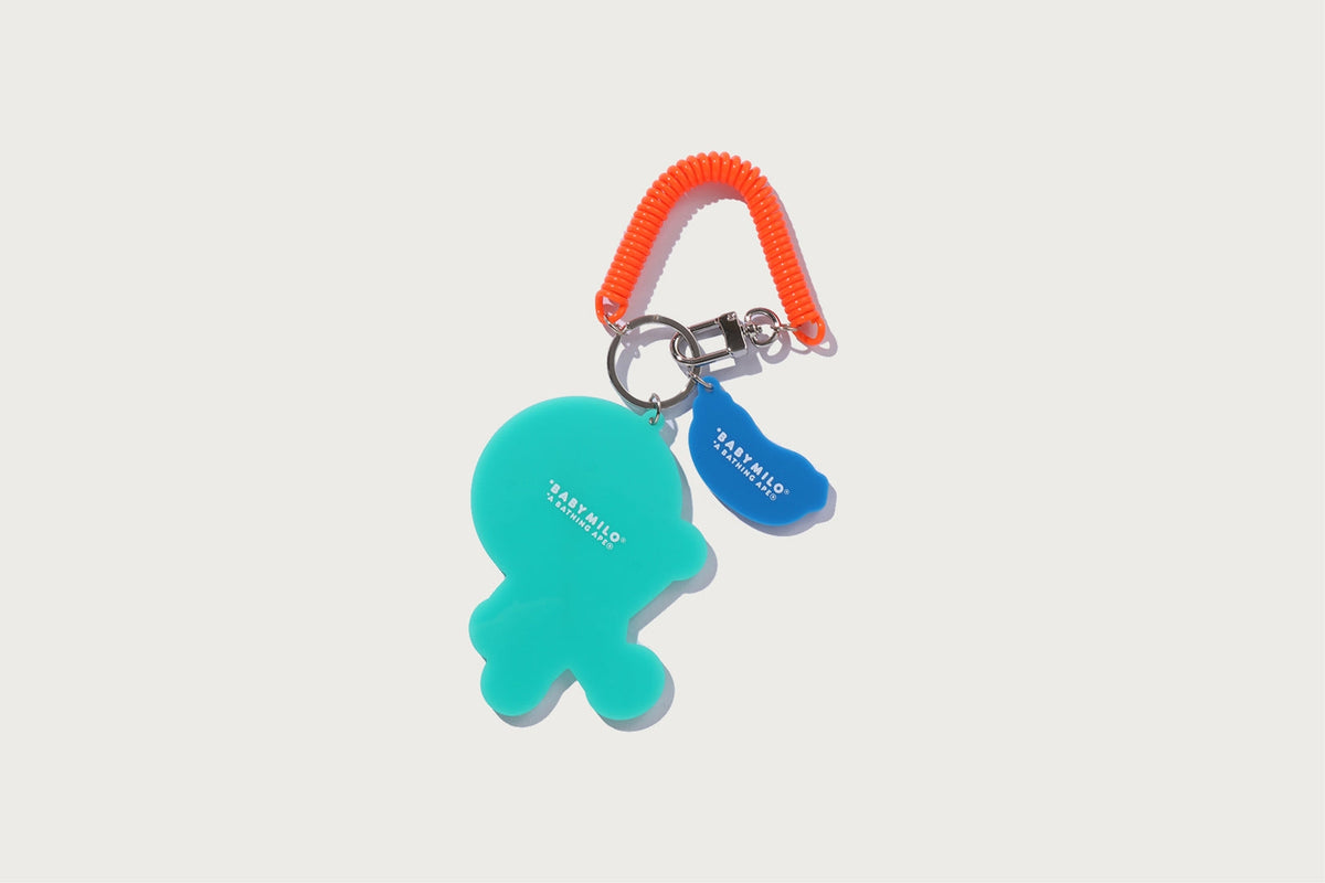 BAPE BABY MILO BANANA COIL KEYCHAIN