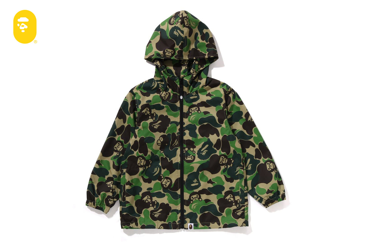 BAPE ABC CAMO MILO HOODIE JACKET