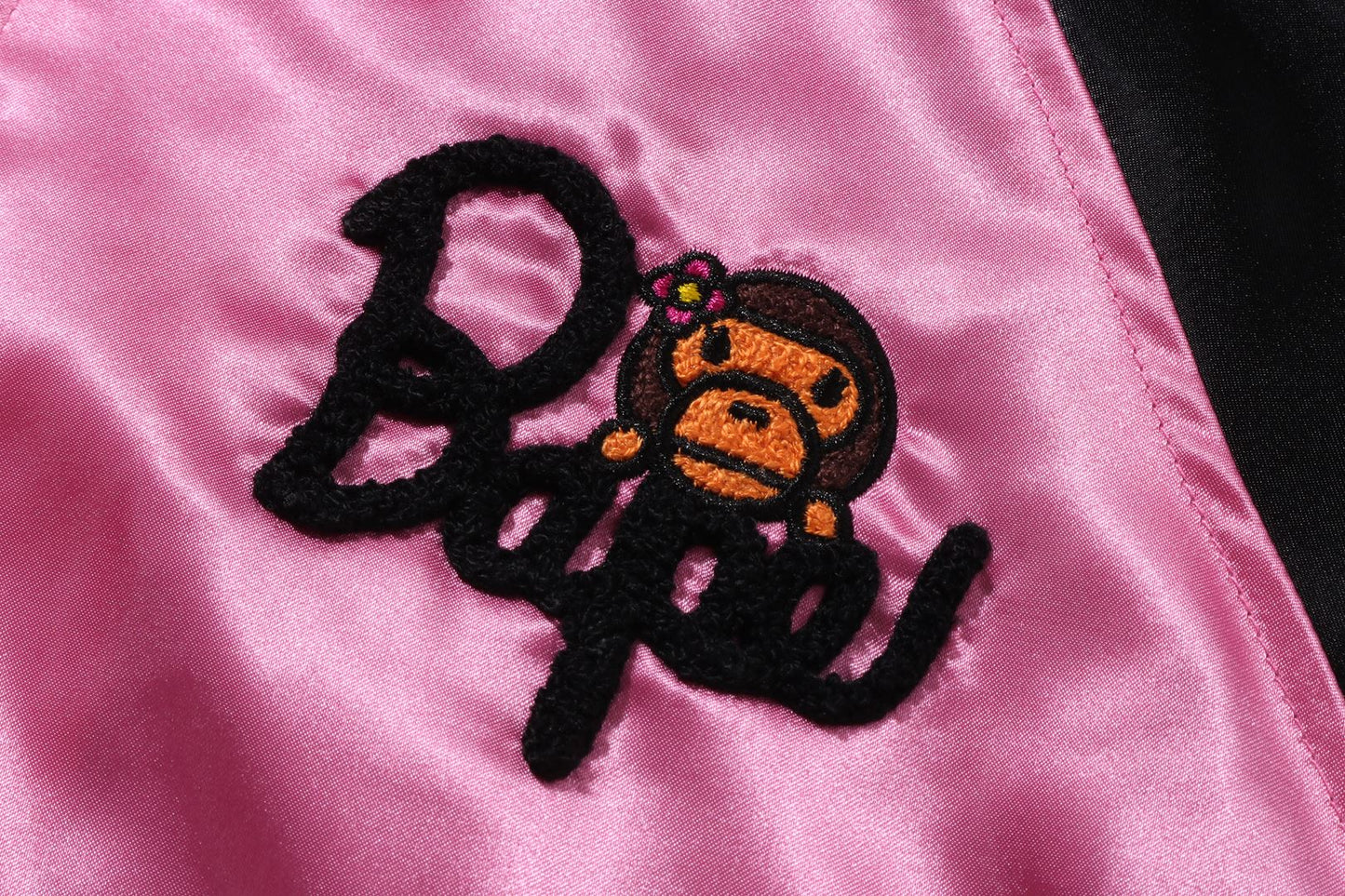 BAPE CRYSTAL STONE BABY LISA SOUVENIR JACKET