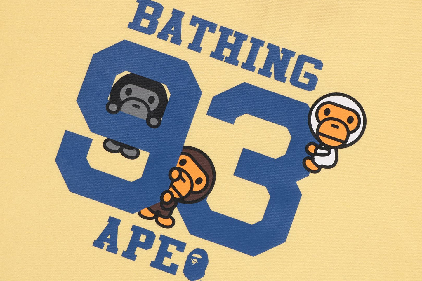 BAPE BABY MILO 層次寬鬆長袖T恤