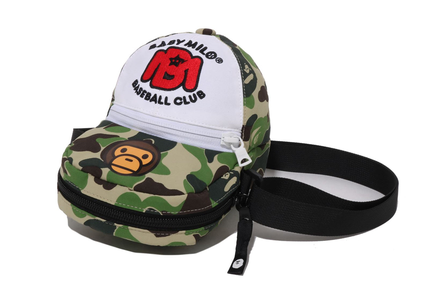 BAPE ABC CAMO MILO CAP SHOULDER BAG