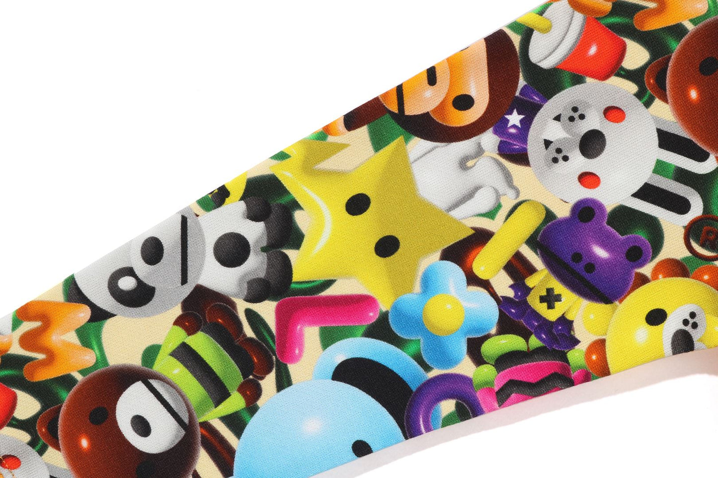 BAPE 3D MILO ALL FRIENDS 圓領運動衫